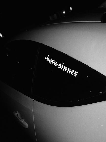 Small Retro-Reflective Vinyl Decal (+1 Automatically Free w/any purchase)