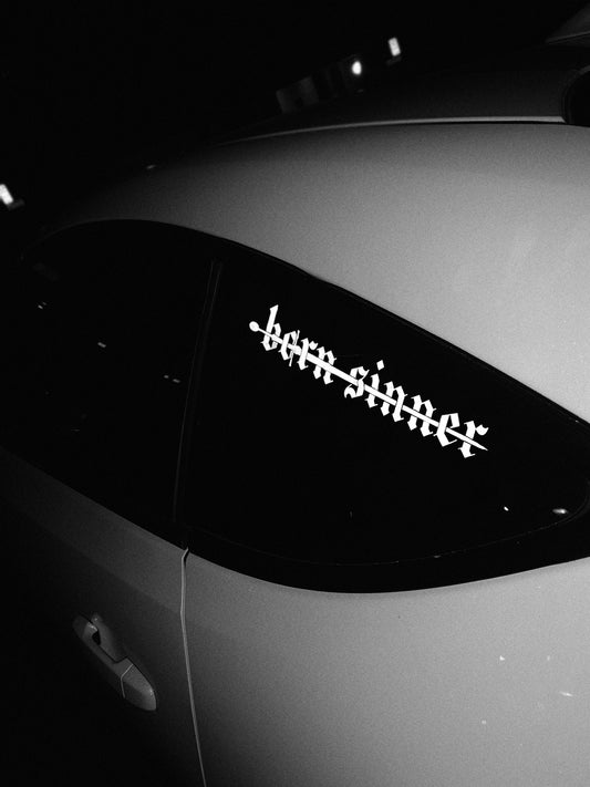 Medium Retro-Reflective Vinyl Decal